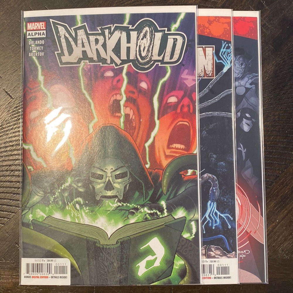 Darkhold 3-book lot